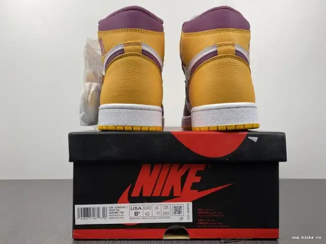 Rep Onekick 1 555088-706 Brotherhood Jordan High OG Air 0512